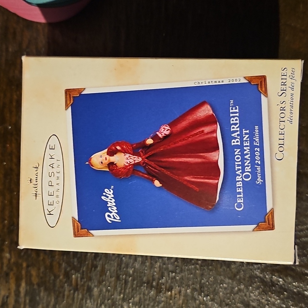 Hallmark Celebration Barbie Ornament Special 2002 Edition